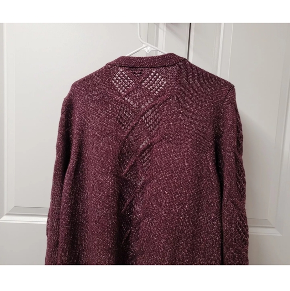 Lane Bryant Women's Open Front Cardigan - Picture 8 of 12